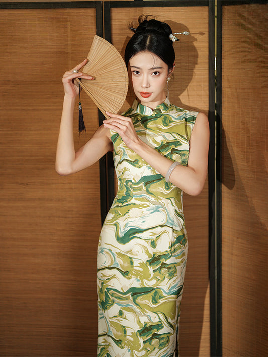 Painted Cheongsam – Spring & Summer Style