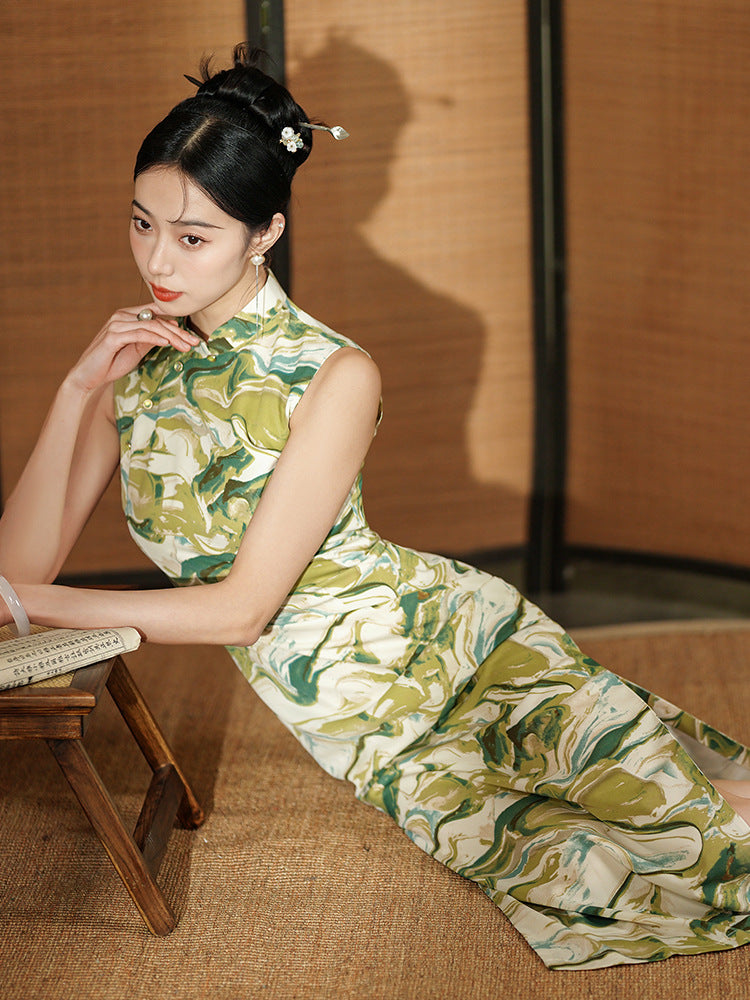 Painted Cheongsam – Spring & Summer Style