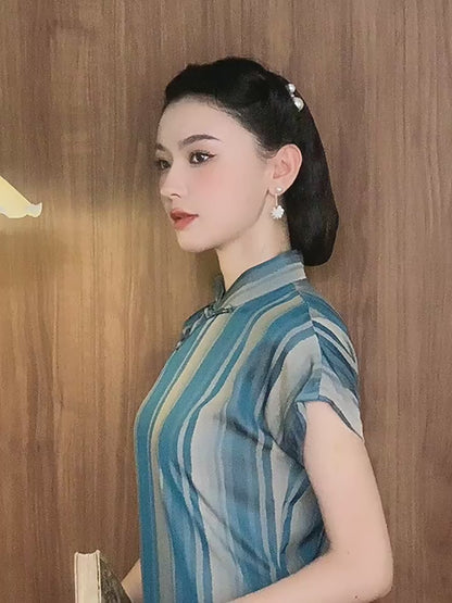 Blue Lane Cheongsam – Spring & Summer Style